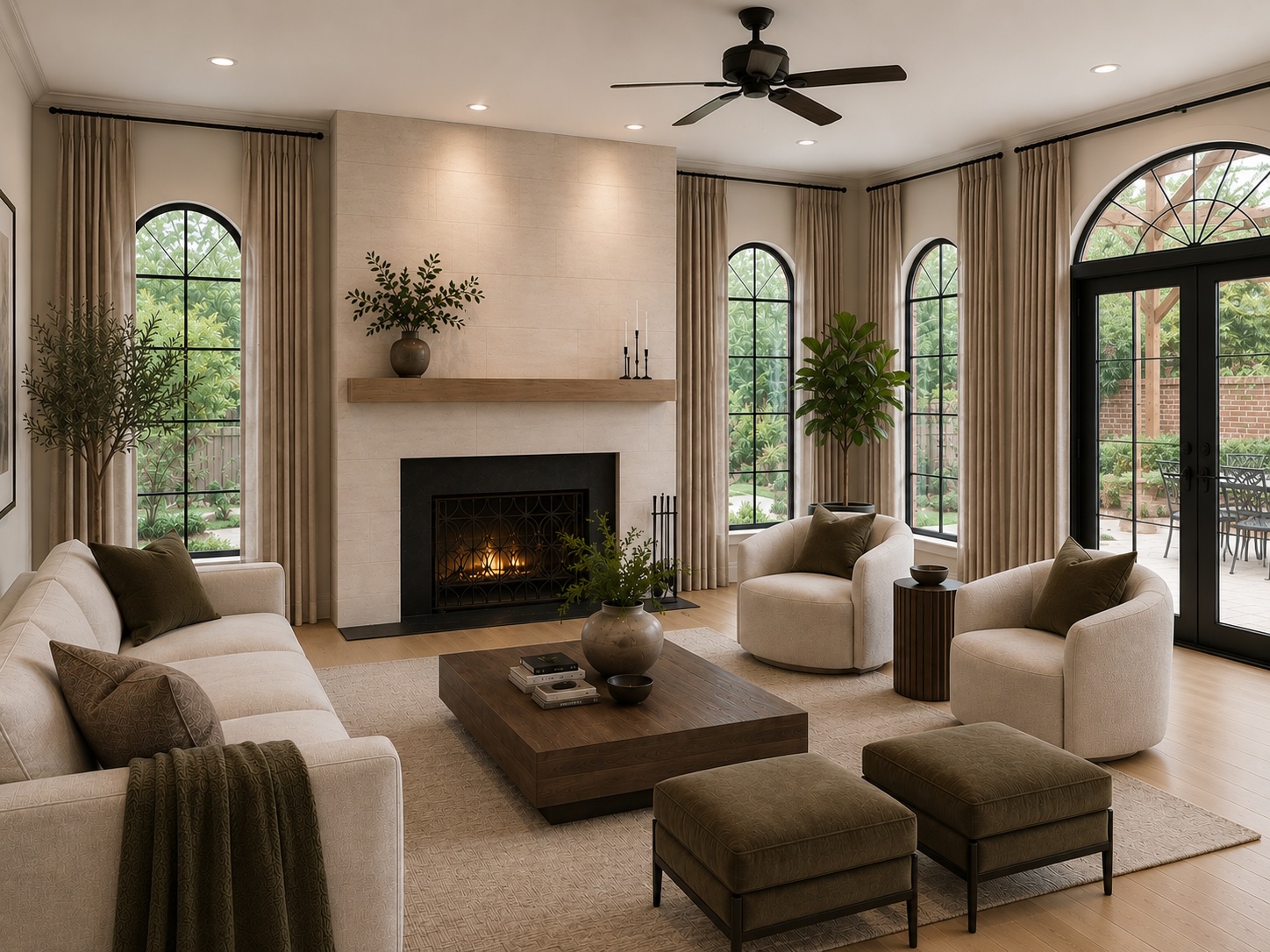 Reference photo for the fireplace surround